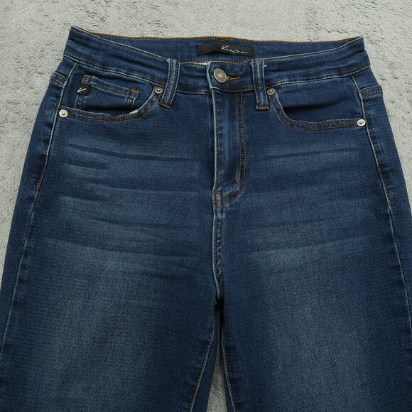 KanCan Jeans Junior's Size 5/26 Blue High-Rise Skinny Denim 28.5" Inseam Stretch - Picture 12 of 16